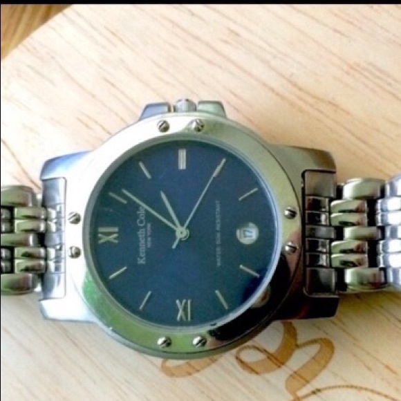 Firm Kenneth Cole New York Silve Brace Watch - Picture 6 of 8